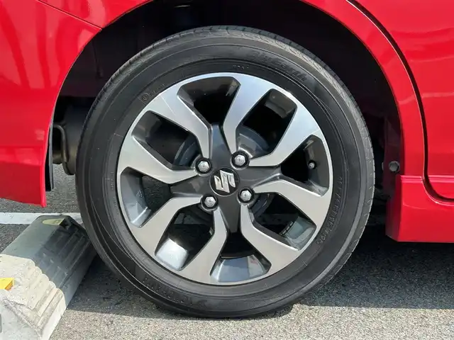スズキ ソリオ バンディット HV MV Dカメラ ブレーキS 和歌山県 2016(平28)年 4.5万km ファーベントレッド/スーパーブラックパール 純正8インチナビ/フルセグTV/Bluetooth/CD/DVD/USB/バックカメラ/ETC/TVキャンセラー/デュアルカメラブレーキサポート/車線逸脱防止機能/クルーズコントロール/左側パワースライドドア/運転席シートヒーター/アイドリングストップ/ステアリングスイッチ/リアドアサンシェード/シートバックテーブル/LEDヘッドライト/フォグランプ/オートライト/純正15インチAW/プッシュスタート/スマートキー