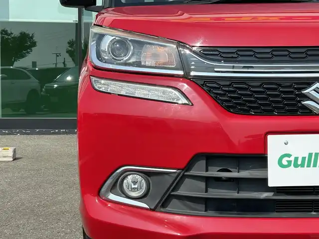 スズキ ソリオ バンディット HV MV Dカメラ ブレーキS 和歌山県 2016(平28)年 4.5万km ファーベントレッド/スーパーブラックパール 純正8インチナビ/フルセグTV/Bluetooth/CD/DVD/USB/バックカメラ/ETC/TVキャンセラー/デュアルカメラブレーキサポート/車線逸脱防止機能/クルーズコントロール/左側パワースライドドア/運転席シートヒーター/アイドリングストップ/ステアリングスイッチ/リアドアサンシェード/シートバックテーブル/LEDヘッドライト/フォグランプ/オートライト/純正15インチAW/プッシュスタート/スマートキー