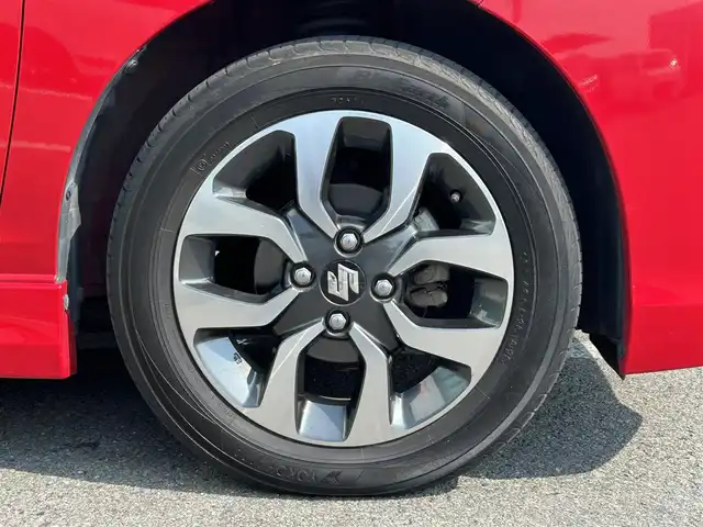 スズキ ソリオ バンディット HV MV Dカメラ ブレーキS 和歌山県 2016(平28)年 4.5万km ファーベントレッド/スーパーブラックパール 純正8インチナビ/フルセグTV/Bluetooth/CD/DVD/USB/バックカメラ/ETC/TVキャンセラー/デュアルカメラブレーキサポート/車線逸脱防止機能/クルーズコントロール/左側パワースライドドア/運転席シートヒーター/アイドリングストップ/ステアリングスイッチ/リアドアサンシェード/シートバックテーブル/LEDヘッドライト/フォグランプ/オートライト/純正15インチAW/プッシュスタート/スマートキー