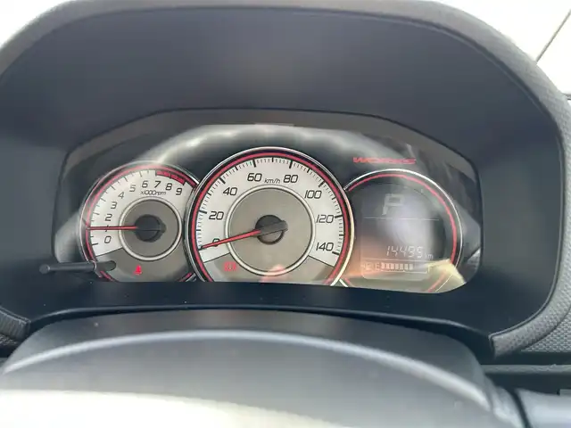 スズキ アルト ワークス 愛媛県 2019(令1)年 1.5万km ピュアホワイトP 社外7インチナビ（Bluetooth/フルセグTV/DVD再生）/前席純正レカロシート/ETC/純正エアロパーツ/パドルシフト/ステアリングスイッチ/社外フロアマット/純正アルミホイール/ウィンカーミラー/後方コーナーセンサー/フットイルミネーション/フォグランプ/スマートキー×2