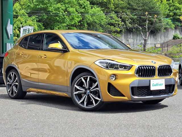 ＢＭＷ Ｘ２ xDrive20i MスポーツX 大阪府 2018(平30)年 9万km ガルバニックゴールドメタリック /禁煙車//スペアキー×1//ターボ//プッシュスタートボタン//ヘッドアップディスプレイ//パノラマサンルーフ//D＋N席パワーシート//ディーラー純正HDDナビ//CD/DVD/Bluetooth/AUX/USB//バックカメラ/フルセグテレビ//ハンズフリーパワーバックドア//純正20インチアルミホイール//純正ETC//純正ドライブレコーダー
