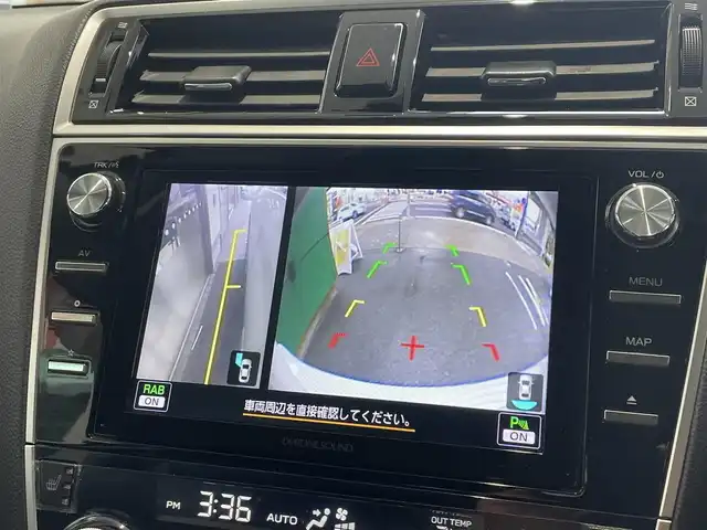スバル アウトバック リミテッド 愛知県 2018(平30)年 16.4万km クリスタルホワイトP 純正ダイアトーンサウンドナビ/・Bluetooth／DVD／地デジTV/前後席シートヒーター/前席パワーシート/LEDオートライト/フォグランプ/オートエアコン/バック／サイド／フロントカメラ/前方ドライブレコーダー〈CB-R02〉/ステアリングヒーター/パワーバックドア/アイサイトバージョン３/・プリクラッシュセーフティ/・車線逸脱ふらつき警報/・誤発進抑制制御/・アクティブレーンキープ/・全車速追従機能付レーダークルーズコントロール/・後退時自動ブレーキシステム/アイサイトセーフティプラス/・リヤビークルディテクション/・アダプティブドライビングビーム/ETC/X-MODE/パドルシフト