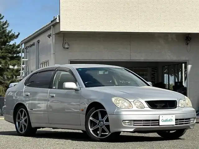 トヨタ アリスト S300 ベルテックエディション 宮城県 1999(平11)年 9万km シルバーM クルコン//純正オーディオ（ＡＭ、ＦＭ、ＣＤ、テープ）//純正マット//リモコンキー//前席パワーシート//社外ＡＷ//オートライト