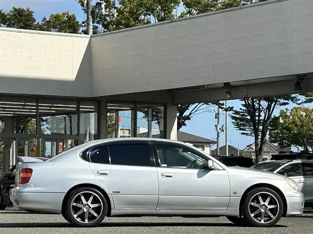 トヨタ アリスト S300 ベルテックエディション 宮城県 1999(平11)年 9万km シルバーM クルコン//純正オーディオ（ＡＭ、ＦＭ、ＣＤ、テープ）//純正マット//リモコンキー//前席パワーシート//社外ＡＷ//オートライト