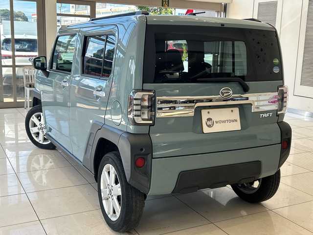 ダイハツ タフト G 埼玉県 2020(令2)年 1.3万km レイクブルーメタリック スマートアシスト /パノラマルーフ /ディスプレイオーディオ/　　CD/DVD/BT /オートクルーズコントロール /LEDオートライト /シートヒーター /純正15インチアルミホイール /電子パーキング /ETC /禁煙車