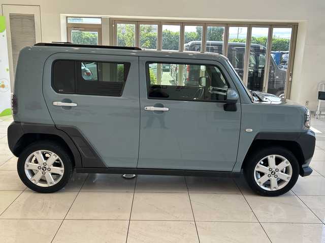 ダイハツ タフト G 埼玉県 2020(令2)年 1.3万km レイクブルーメタリック スマートアシスト /パノラマルーフ /ディスプレイオーディオ/　　CD/DVD/BT /オートクルーズコントロール /LEDオートライト /シートヒーター /純正15インチアルミホイール /電子パーキング /ETC /禁煙車