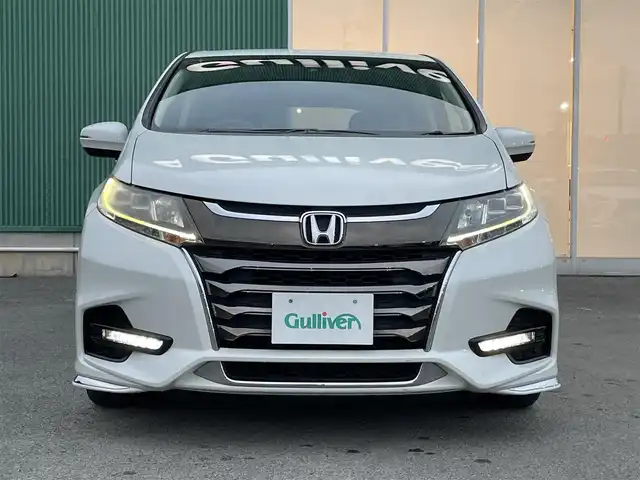 ホンダ オデッセイ アブソルート ホンダセンシング 福岡県 2018(平30)年 4.9万km パール 純正ナビ(フルセグテレビ・FM・AM・BT)/・VXM-195VFi/ETC2・0/両側パワースライドドア/クルーズコントロール/純正フロアマット/ドアバイザー/レーンキープアシスト/バックカメラ/プッシュスタート/衝突軽減ブレーキ/スマートキー