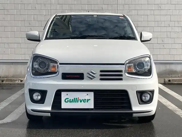 スズキ アルト ワークス 静岡県 2017(平29)年 3.7万km ピュアホワイトP 社外7V型ナビ(AVIC-RZ900)/　AM FM CD DVD Bluetooth SD/フルセグTV/ビルトインETC/前後方ドライブレコーダー/LEDオートヘッドランプ/CUSCOタワーバー/ターボ/純正15インチアルミホイール/スマートキー2本/5速MT/RECAROスポーツシート/社外マフラー/車高調