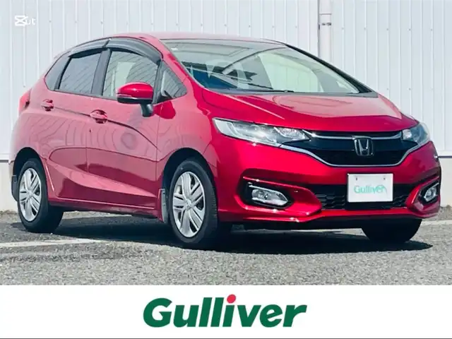 ホンダ フィット 13G L ホンダセンシング 熊本県 2018(平30)年 5.2万km プレミアムクリスタルレッドM ホンダセンシング/アダプティブクルーズコントロール/純正7インチナビ【VXM-185VFi】/　CD/DVD/Bluetooth/フルセグ/バックカメラ/ビルトインETC/前方ドライブレコーダー/プッシュスタート/LEDヘッドライト/フロントフォグ/ステアリングスイッチ