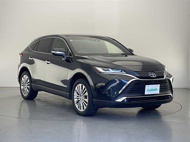 トヨタ ハリアー ハイブリッド Z レザーパッケージ 長野県 2021(令3)年 4.9万km プレシャスブラックパール 4WD/JBLプレミアムサウンド/純正メモリナビ&フルセグTV&USB&BT/トヨタセーフティセンス/アダプティブクルーズコントロール/レーントレーシングアシスト/プリクラッシュセーフティ/ブラインドスポットモニター/リアクロストラフィックアラート/インテリジェントクリアランスソナー/ヘッドアップディスプレイ/パーキングサポートブレーキ/ロードサインアシスト/先行車発進告知/パワーバックドア/レザーシート/前席エアシート/前席シートヒーター/前席パワーシート/運転席シートメモリ/ステアリングスイッチ/ステアリングヒーター/全方位カメラ/ビルトインETC2.0/LEDヘッドライト/オートライト/フロントフォグランプ/電動格納ミラー/ウィンカーミラー/ドアミラーヒーター/電動ホールド/オートホールド/純正19インチAW装着/純正フロアマット/プッシュスタート/スマートキー