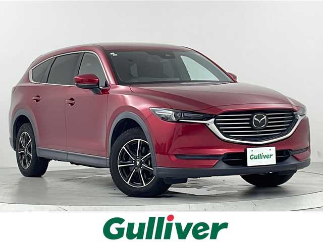 マツダ ＣＸ－８ XD プロアクティブ 大阪府 2018(平30)年 6.4万km ソウルレッドクリスタルM 純正メーカーナビ/(CD/DVD/Bluetooth/フルセグTV)/全方位モニター/ヘッドアップディスプレイ/D席パワーシート/前席シートヒーター/ステアリングヒーター/ETC/LEDヘッドライト/パドルシフト/ウィンカーミラー/プッシュスタート/クルーズコントロール/社外17インチアルミホイール/スマートキー