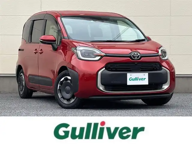 トヨタ シエンタ ハイブリッド Z 茨城県 2022(令4)年 7.6万km スカーレットメタリック 純正メモリナビ/　(AM/FM/Bluetooth/USB)/フルセグ/全方位カメラ/前後ドライブレコーダー/両側パワースライドドア/レーダークルーズコントロール/ビルトインETC/純正フロアマット/純正ドアバイザー/プッシュスタート/7人乗り/オートライト/オートマチックハイビーム/LEDヘッドライト