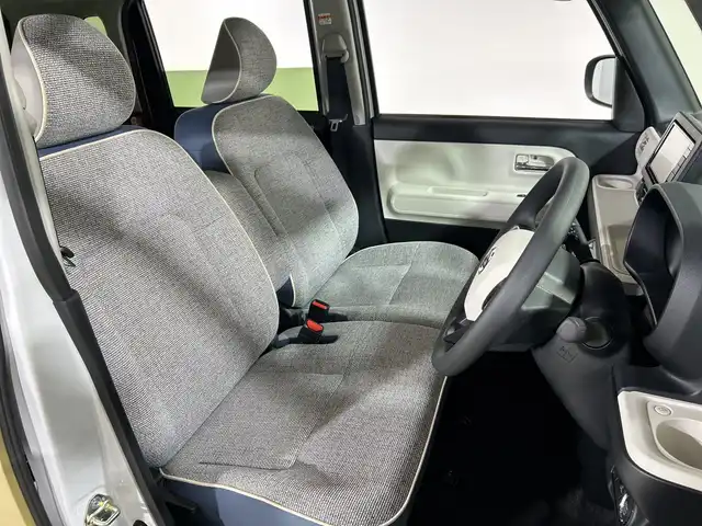 ダイハツ ムーヴ キャンバス ストライプス G 神奈川県 2025(令7)年 0.1千km シャイニングホワイトパール/サンドベージュメタリック 純正ナビ【NSZN-W70D】/AM　FM　フルセグ　DVD　CD　SD　Bluetoorh/全方位カメラ/スマートアシスト/ホッとドリンクホルダー/両側パワースライドドア/オートブレーキホールド/ステアリングリモコン/フロントベンチシート/フロントアームレスト/LEDヘッドライト/LEDフォグランプ/ISOFIX対応