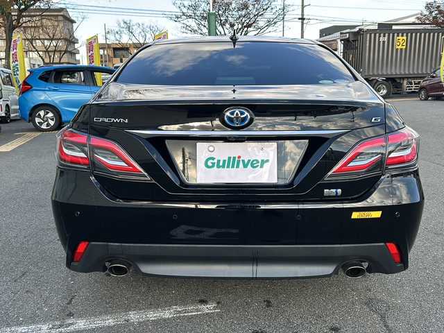 トヨタ クラウン ハイブリッド G 鳥取県 2018(平30)年 5.1万km ブラック セーフティパッケージ/トヨタセーフティセンス/メーカーナビ/・フルセグ/Bluetooth/CD/DVD/全方位モニター/デジタルインナーミラー/前後ドライブレコーダー/スマートキー/プッシュスタート/ビルトインETC2.0/ALLAUTOエアコン/レーダークルーズコントロール/ブラインドスポットモニター/パワーシート/シートヒーター/オートマチックハイビーム/LEDヘッドライト/オートライト/ヘッドアップディスプレイ/W&サイドエアバック/カーテンエアバック
