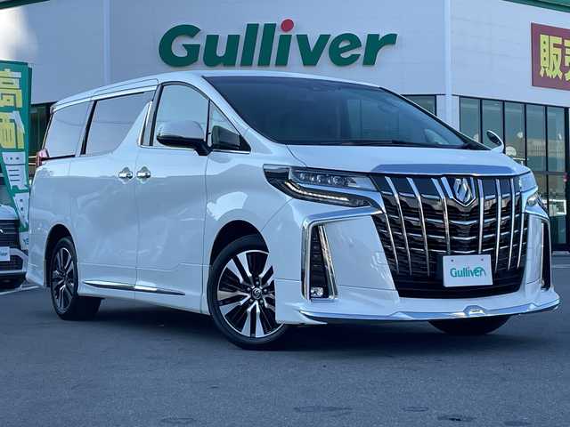 トヨタ アルファード S Cパッケージ 長野県 2022(令4)年 2.5万km ホワイトパールクリスタルシャイン 禁煙車/４WD/モデリスタエアロ（F・S・R）/9インチディスプレイオーディオ/（ナビ機能/CD・DVDデッキ/フルセグTV/Bluetooth）/純正１２インチフリップダウンモニター【V12-R68C】/セーフティセンス/・プリクラッシュセーフティ/・レーントレーシングアシスト/・アダプティブハイビームシステム/・レーダークルーズコントロール/・ロードサインアシスト/・インテリジェントクリアランスソナー/バックカメラ/ビルトインETC2.0/パワーバックドア/両側パワースライドドア/ブラック合皮シート/パワーシート（運転席メモリー機能付）/前席シートヒーター/前席ベンチレーション/ステアリングヒーター/ウッドコンビステアリング/ステアリングスイッチ/３眼LEDヘッドライト/フォグランプ/オートライト/スマートキー/Pスタート/電動格納ミラー/純正１８インチAW/純正フロアマット