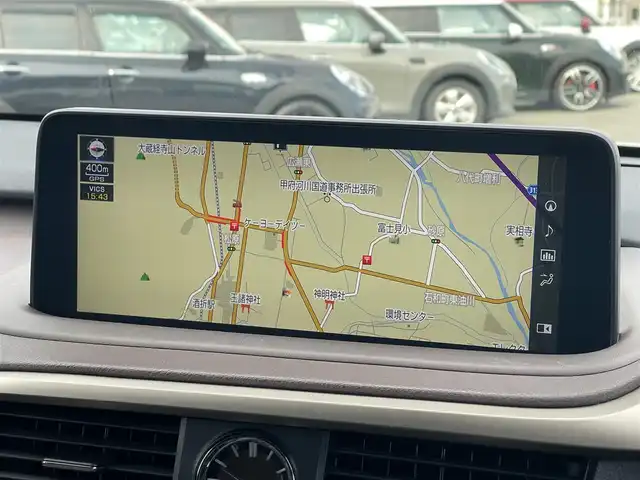 レクサス ＲＸ 450hL 山梨県 2020(令2)年 4.2万km ソニッククォーツ ７人乗/SR /茶革 /リアエンター/三眼　/ACC/純正メモリナビ/ＢＴ/フルセグ/ＢＤ/全周囲カメラ/Ｐシート/シートＨ/ベンチレーション/電動リアＧ/ＨＵＤ/ステアリングＨ/ＢＳＡ/ＬＫＡ/フットＯ/Ａハイビーム