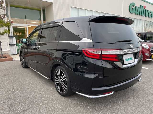 ホンダ オデッセイ アブソルート EX 石川県 2015(平27)年 8.7万km 黒 純正8型ナビ/フルセグTV/バックカメラ/LEDヘッドライト/両側パワースライドドア/純正アルミホイール/ホンダセンシング/レーダークルーズ/コンフォートビューパッケージ/フリップダウンモニター/スタッドレス＆AW積み込み/ビルトインETC/ブラインドスポットモニター/保証書