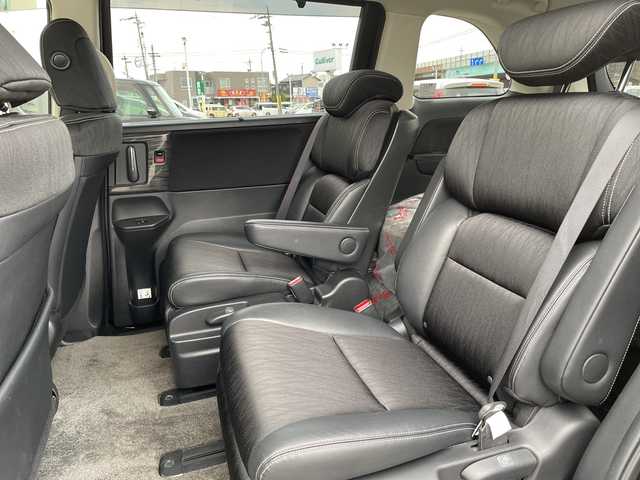 ホンダ オデッセイ アブソルート EX 石川県 2015(平27)年 8.7万km 黒 純正8型ナビ/フルセグTV/バックカメラ/LEDヘッドライト/両側パワースライドドア/純正アルミホイール/ホンダセンシング/レーダークルーズ/コンフォートビューパッケージ/フリップダウンモニター/スタッドレス＆AW積み込み/ビルトインETC/ブラインドスポットモニター/保証書