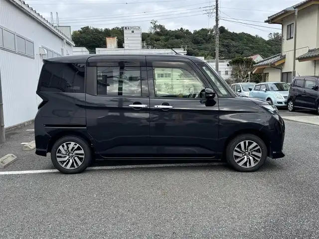 トヨタ タンク G S 静岡県 2017(平29)年 8.6万km ブラックマイカメタリック ワンオーナー/スマートアシストII/・衝突警報機能（対車両・対歩行者）/・衝突回避支援ブレーキ機能/・誤発進抑制制御機能/・後方誤発進抑制機能/・車線逸脱警報/・先行車発進お知らせ機能/純正SDナビ（NSZT-W66T)/・フルセグTV・Bluetooth/・AM/FMラジオ・DVD・CD・SD/・ハンズフリー/バックカメラ/ETC/両側パワースライドドア/前席シートヒーター/革調シートカバー/スマートキー/プッシュスタート/ドアバイザー/フロアマット/車両・ナビ取説/新車時保証書