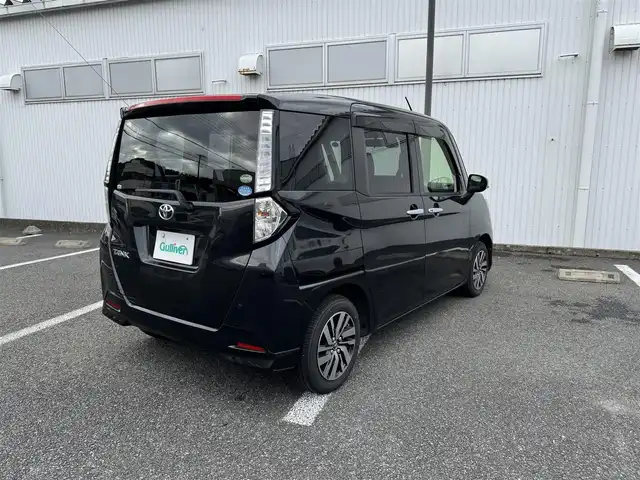 トヨタ タンク G S 静岡県 2017(平29)年 8.6万km ブラックマイカメタリック ワンオーナー/スマートアシストII/・衝突警報機能（対車両・対歩行者）/・衝突回避支援ブレーキ機能/・誤発進抑制制御機能/・後方誤発進抑制機能/・車線逸脱警報/・先行車発進お知らせ機能/純正SDナビ（NSZT-W66T)/・フルセグTV・Bluetooth/・AM/FMラジオ・DVD・CD・SD/・ハンズフリー/バックカメラ/ETC/両側パワースライドドア/前席シートヒーター/革調シートカバー/スマートキー/プッシュスタート/ドアバイザー/フロアマット/車両・ナビ取説/新車時保証書