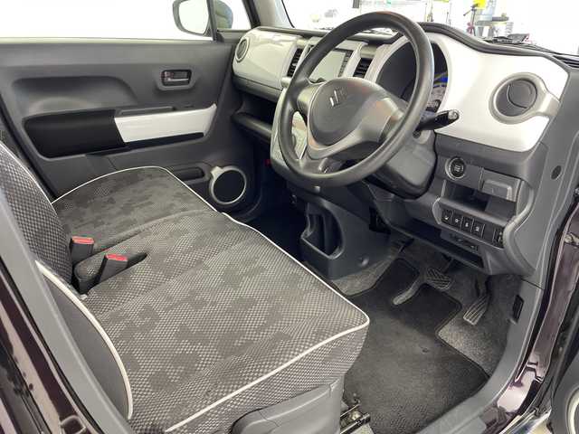 スズキ ハスラー G 岐阜県 2018(平30)年 7.6万km ムーンライトバイオレットパールメタリック/ホワイト2トーンルーフ 純正ナビ(KXM-E503W)/AM/FM/Bluetooth/SD/フルセグTV/衝突軽減ブレーキ/シートヒーター/ドライブレコーダー/ETC/純正ドアバイザー/純正フロアマット/スマートキー/プッシュスタート/USB端子/オートレベライザー/ハロゲンライト