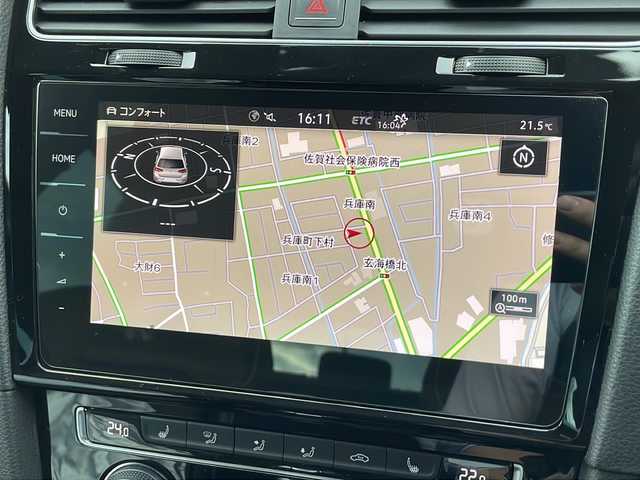 フォルクスワーゲン ゴルフ Ｒ 佐賀県 2018(平30)年 3.9万km ディープブラックパールエフェクト 純正ナビ/黒革シート/バックカメラ/純正１８インチAW/プリクラッシュブレーキ/ACC/ブラインドスポット/レーンアシスト/リアトラフィックアラート/プロアクティブ・オキュパント・プロテクション/パークアシスト/D席パワーシートメモリ機能付き/前席シートヒーター/ETC/スマートキー×２/ドライブレコーダー/パドルシフト/社外レーダー