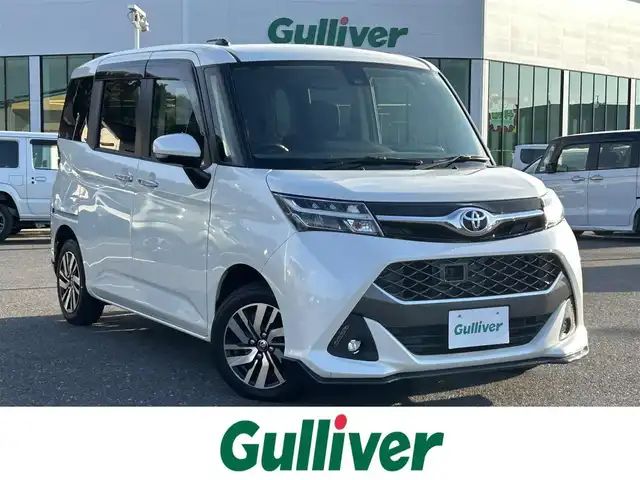 トヨタ タンク カスタムG S 島根県 2018(平30)年 1.2万km パールホワイトⅢ 登録時走行距離　11328km/取扱説明書(車両/ナビ)/保証書/純正SDナビ(Bluetooth/AM/FM)/フルセグテレビ/バックカメラ/両側パワースライドドア/クルーズコントロール/オートライト/レーンアシスト/横滑り防止装置/コーナーセンサー/LEDライト/プッシュスタート/ビルトインETC/純正14インチアルミホイール