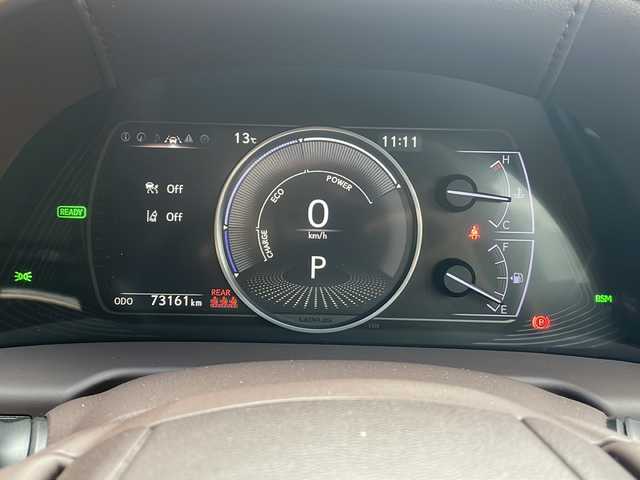 レクサス ＥＳ 300h バージョンL 広島県 2019(令1)年 7.4万km グラファイトブラックガラスフレーク 禁煙/マークレビンソン/レクサスセーフティシステム+/・プリクラッシュセーフティ/・レーンディパーチャーアラート/・レーントレーシングアシスト/・先行車発進告知/・ロードサインアシスト/BSM/クリアランスソナー/ヘッドアップディスプレイ/サンルーフ/デジタルインナーミラー/純正ナビ/・フルセグ/CD/DVD/Blu-ray/BT/・USB/AUX/SD/サウンドトラック/パノラミックビューモニター/ウッドコンビステアリング/ステアリングスイッチ/オートライト/シートヒーター／ベンチレーション/パワーシート/シートメモリー/茶革シート/純正ドライブレコーダー/ＥＴＣ２．０/３眼ＬＥＤヘッドライト/シーケンシャルターンランプ/純正フロアマット/スマートキー/プッシュスタート/スペアキー/OPリアスポイラー/純正18インチアルミホイール