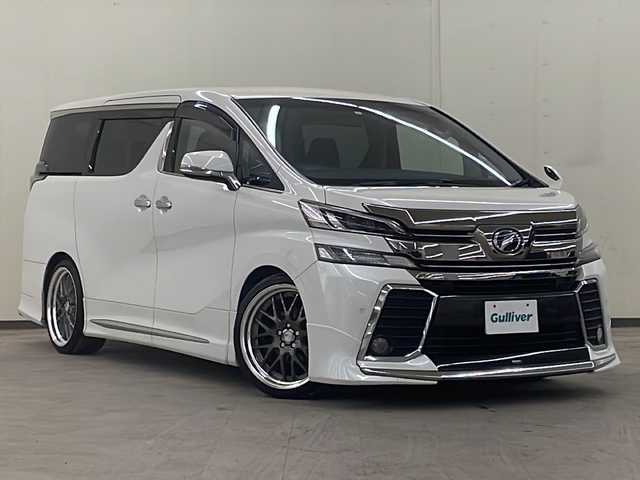 トヨタ ヴェルファイア Z 道央・札幌 2017(平29)年 6.2万km ホワイトパールクリスタルシャイン /4WD//社外ナビ：EX11V/（CD/DVD/SD/BT/フルセグ/ラジオ）//ETC//両側パワースライドドア//クルーズコントロール//ステアリングスイッチ//アイドリングストップ//横滑り防止機能//オートライト//フォグライト//オートエアコン//リアエアコン//社外エンジンスターター