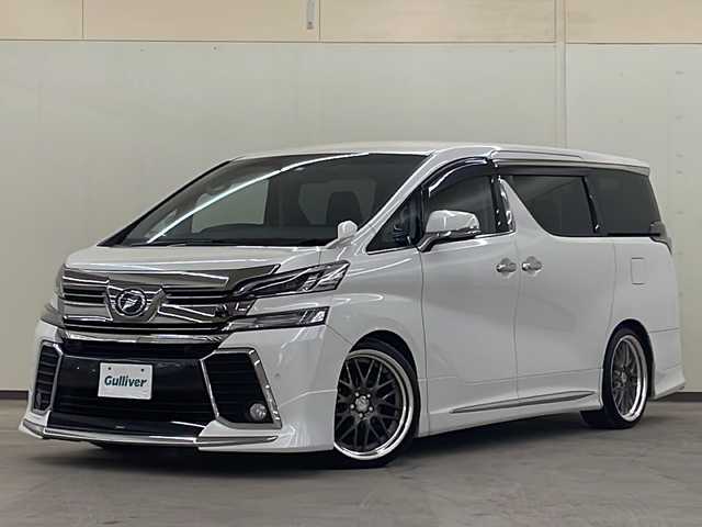 トヨタ ヴェルファイア Z 道央・札幌 2017(平29)年 6.2万km ホワイトパールクリスタルシャイン /4WD//社外ナビ：EX11V/（CD/DVD/SD/BT/フルセグ/ラジオ）//ETC//両側パワースライドドア//クルーズコントロール//ステアリングスイッチ//アイドリングストップ//横滑り防止機能//オートライト//フォグライト//オートエアコン//リアエアコン//社外エンジンスターター