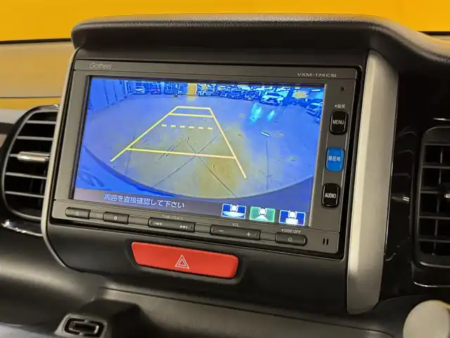 ホンダ Ｎ ＢＯＸ カスタム G ターボSSパッケージ 群馬県 2017(平29)年 7.5万km ブリティッシュグリーンP ホンダセンシング/・衝突軽減ブレーキ/・クルーズコントロール/・オートライト/純正7インチナビ/・AM/FM/ワンセグTV/・CD/Bluetooth/USB/両側電動スライドドア/バックカメラ/前席シートヒーター/HIDヘッドライト/LEDフォグランプ/パドルシフト/ETC/純正フロアマット/スマートキー/プッシュスタート