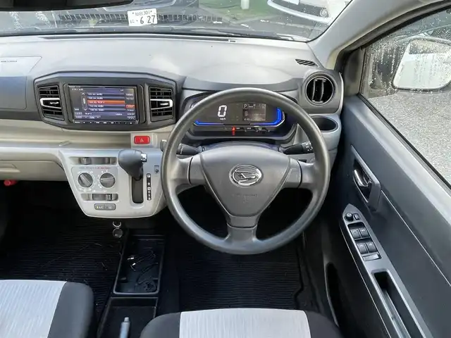 ダイハツ ミラ イース X SAⅢ 宮城県 2017(平29)年 4.7万km ホワイト 社外SDナビ/FM/AM/BT/コーナーセンサー/横滑り防止装置/衝突被害軽減システム/アイドリングストップ/LEDライト/オートマチックハイビーム/盗難防止装置/純正スチール冬タイヤ14インチ/社外アルミ夏タイヤ14インチ/電動格納ミラー/前後ドライブレコーダー/フロアマット/ETC