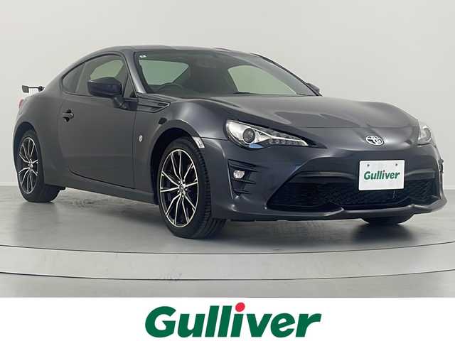 トヨタ ８６ GT 福島県 2018(平30)年 2.4万km ダークグレーメタリック /禁煙車//リアスポイラー//純正7インチナビ/・BT.CD.SD.AUX/・ワンセグTV//バックカメラ//ETC//ドライブレコーダー（F）//プッシュスタート//スマートキー×2//横滑り防止//LEDヘッドライト//LEDフォグライト//純正フロアマット//純正17インチAW