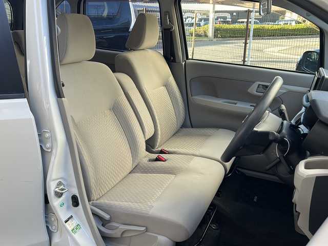 ダイハツ ムーヴ X SA 広島県 2014(平26)年 5.9万km パールホワイトⅢ 社外ナビ【AVIC-RZ86】/(CD/DVD/MSV/BT/SD)/衝突軽減/横滑り防止/ヘッドライトレベライザー/オートライト/スマートキー/プッシュスタート/スペアキー/ETC/ドアバイザー/リアセンサー/純正フロアマット/電格ミラー