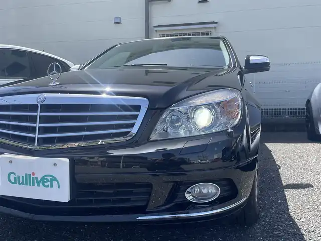 メルセデス・ベンツ Ｃ２００ コンプレッサー エレガンス 埼玉県 2009(平21)年 2.6万km オブシディアンブラック ・純正ナビ/・バックカメラ/・ETC/・ドライブレコーダー/・キーレスキー/・クルーズコントロール/・パワーシート/・革巻きステアリング/・ステアリングスイッチ/・リモートトランクリリース/・後席アームレスト/・電格ミラー/・オートライト/・HIDヘットライト/・フォグライト/・ヘットライトウォッシャー/・ウィンカーミラー/・純正16インチアルミ/・取扱説明書