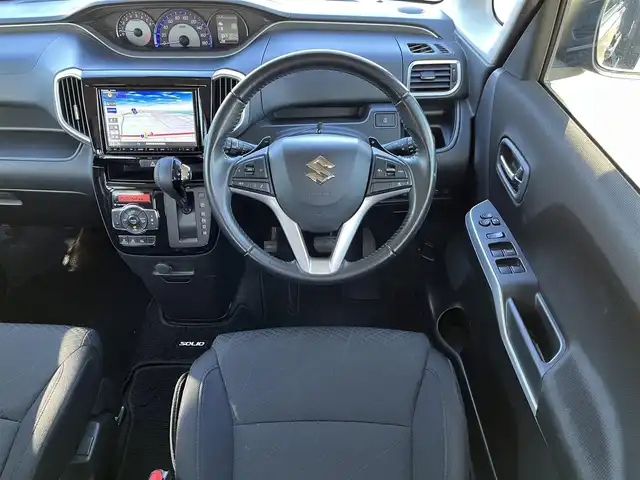 スズキ ソリオ バンディット HV MV 鳥取県 2019(平31)年 6.7万km ミッドナイトバイオレットメタリック 純正8インチナビ/フルセグ/DVD/CD/BT/USB/バックカメラ・ETC/前後ドライブレコーダー/運転席シートヒーター/デュアルカメラブレーキサポート/レーダークルーズコントロール/レーンキープアシスト/LEDヘットライト/純正15インチアルミホイール/片側パワースライドドア/プッシュエンジンスタート/アイドリングストップ/フロアマット/ドアバイザー/保証書・取扱説明書/スペアキー