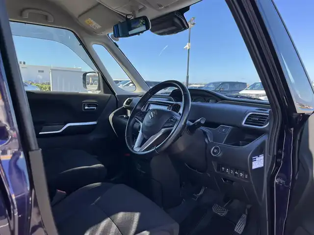 スズキ ソリオ バンディット HV MV 鳥取県 2019(平31)年 6.7万km ミッドナイトバイオレットメタリック 純正8インチナビ/フルセグ/DVD/CD/BT/USB/バックカメラ・ETC/前後ドライブレコーダー/運転席シートヒーター/デュアルカメラブレーキサポート/レーダークルーズコントロール/レーンキープアシスト/LEDヘットライト/純正15インチアルミホイール/片側パワースライドドア/プッシュエンジンスタート/アイドリングストップ/フロアマット/ドアバイザー/保証書・取扱説明書/スペアキー