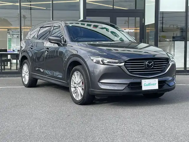 マツダ ＣＸ－８ XD プロアクティブ 茨城県 2018(平30)年 8.8万km マシーングレープレミアムM /衝突被害軽減ブレーキ//BOSEサウンド//純正ナビ/　　AM/FM/BT/フルセグTV//レーダークルーズコントロール//パワーシート//シートメモリ//シートヒーター//純正アルミホイール//LEDヘッドライト//ハンドルヒーター//電子パーキングブレーキ//ブレーキオートホールド//ETC//スマートキー