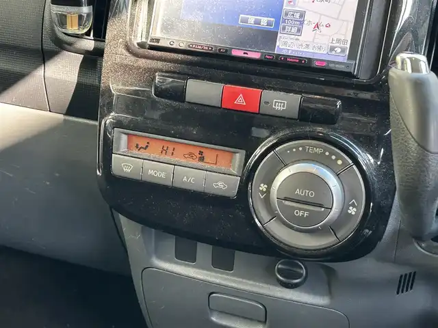 ダイハツ タント カスタム Vセレクションターボ 静岡県 2009(平21)年 9.1万km ミスティックブルーマイカアロワナ ウィンカーミラー/フォグランプ