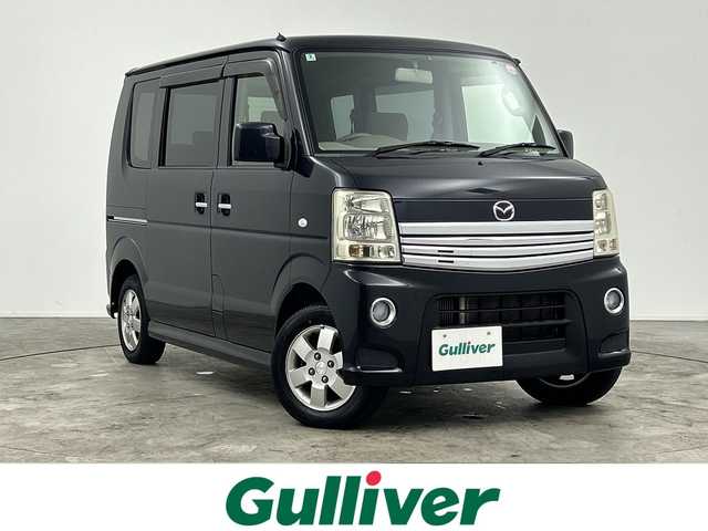 マツダ スクラム ワゴン PZターボ 三重県 2012(平24)年 3.8万km ブルーイッシュブラックパール3 /禁煙車//社外7型メモリーナビ//オートエアコン//ETC//HID//片側パワースライドドア//リモコンキー//ドアバイザー//純正13インチアルミホイール//ターボ//フォグライト