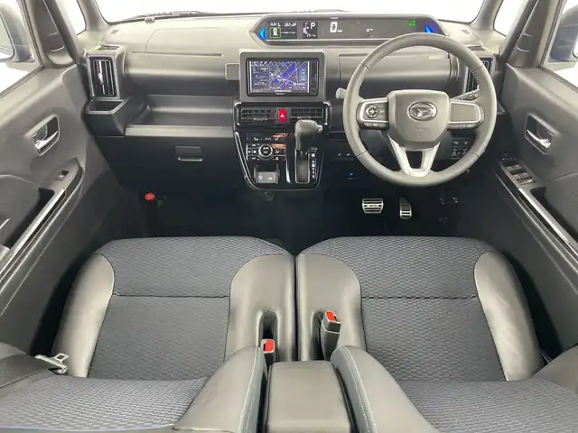 ダイハツ タント カスタム RS 愛知県 2024(令6)年 0.3万km シャイニングホワイトパール 7インチナビ/（CD/DVD/Bluetooth/フルセグTV）/バックカメラ/スマートアシストIII/・衝突軽減ブレーキ/・レーンキープアシスト/・オートマチックハイビーム/・誤発進抑制機能/・パーキングセンサー/ETC/シートヒーター/両側パワースライドドア/純正15インチアルミホイール/アイドリングストップ/スマートキー/スペアキー1本/プッシュスタート/LEDヘッドライト/フロントフォグランプ/オートライト/純正フロアマット/横滑り防止装置