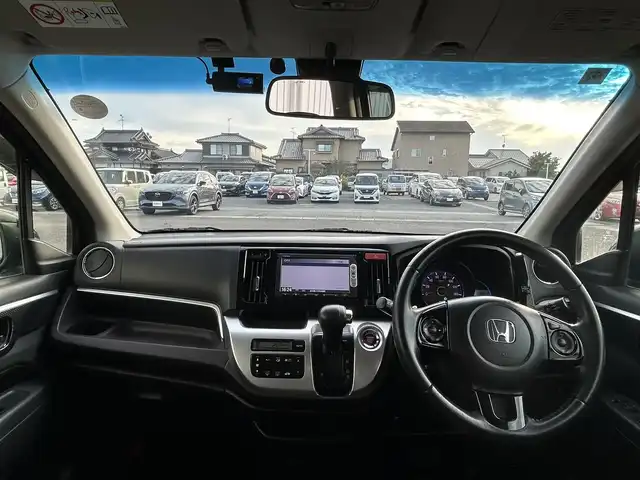 ホンダ Ｎ ＷＧＮ カスタム G ターボパッケージ 熊本県 2014(平26)年 7万km プレミアムゴールドパープルパール 純正ナビ/・AM/FM/CD/DVD/BT/SD/・ワンセグTV/バックカメラ/ETC/衝突軽減ブレーキ/横滑り防止装置/革巻きステアリング/ステアリングスイッチ/パドルシフト/フォグランプ/オートライト/ドライブレコーダー/クルーズコントロール/純正フロアマット/純正アルミホイール/電動格納ミラー/ウインカーミラー/ドアバイザー/スペアキー