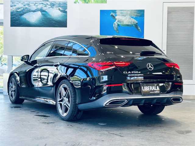 メルセデス・ベンツ ＣＬＡ２００ｄ Sブレーク AMGライン 大阪府 2020(令2)年 3万km コスモスブラック レーダーセーフティP/サンルーフ/ハーフ革/メモリ付きパワーシート/シートヒーター/ACC/ＨＵＤ/純正ナビ/ＴＶ/360度カメラ/純正18インチＡＷ/ＬＥＤヘッドライト/アンビエントライト/電動リアゲート/ワイヤレス充電/ブラインドスポット