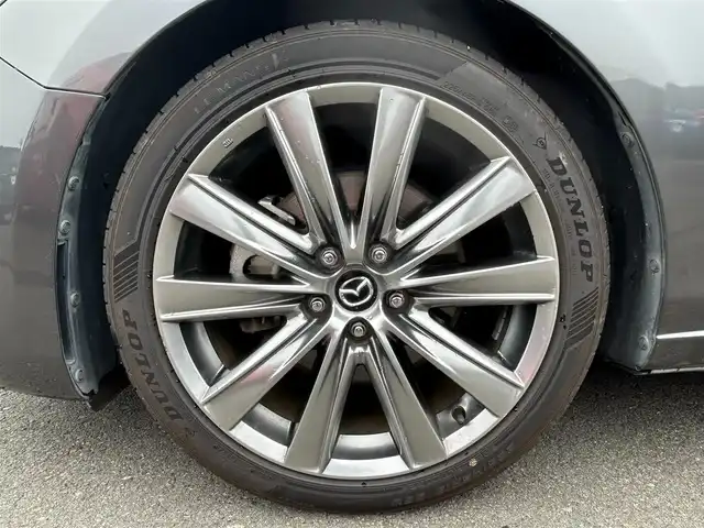 マツダ アテンザ セダン XD Lパッケージ 静岡県 2019(令1)年 5.8万km マシーングレープレミアムM i-ACTIVSENSE/純正SDナビ/　FM AM CD DVD Bluetooth AUX/フルセグTV/ETC/前後ドライブレコーダー/LEDオートヘッドライト/レーダークルーズコントロール/パワーシート(前席)/全席シートヒーター/シートベンチレーション/ヘッドアップディスプレイ/純正19インチアルミホイール/リアサンシェード/ワンオーナー/BOSEプレミアムサウンド/ブラウンレザーシート/アラウンドビューモニター