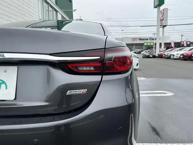 マツダ アテンザ セダン XD Lパッケージ 静岡県 2019(令1)年 5.8万km マシーングレープレミアムM i-ACTIVSENSE/純正SDナビ/　FM AM CD DVD Bluetooth AUX/フルセグTV/ETC/前後ドライブレコーダー/LEDオートヘッドライト/レーダークルーズコントロール/パワーシート(前席)/全席シートヒーター/シートベンチレーション/ヘッドアップディスプレイ/純正19インチアルミホイール/リアサンシェード/ワンオーナー/BOSEプレミアムサウンド/ブラウンレザーシート/アラウンドビューモニター