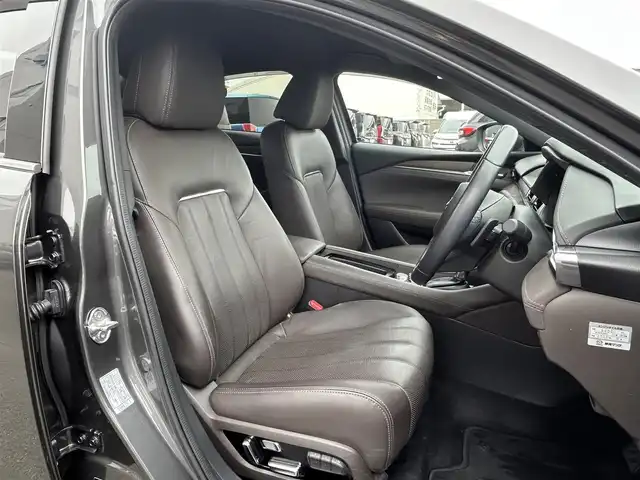 マツダ アテンザ セダン XD Lパッケージ 静岡県 2019(令1)年 5.8万km マシーングレープレミアムM i-ACTIVSENSE/純正SDナビ/　FM AM CD DVD Bluetooth AUX/フルセグTV/ETC/前後ドライブレコーダー/LEDオートヘッドライト/レーダークルーズコントロール/パワーシート(前席)/全席シートヒーター/シートベンチレーション/ヘッドアップディスプレイ/純正19インチアルミホイール/リアサンシェード/ワンオーナー/BOSEプレミアムサウンド/ブラウンレザーシート/アラウンドビューモニター