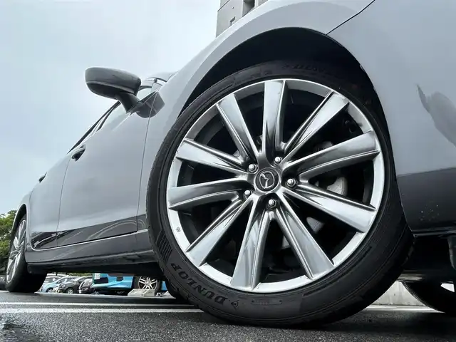 マツダ アテンザ セダン XD Lパッケージ 静岡県 2019(令1)年 5.8万km マシーングレープレミアムM i-ACTIVSENSE/純正SDナビ/　FM AM CD DVD Bluetooth AUX/フルセグTV/ETC/前後ドライブレコーダー/LEDオートヘッドライト/レーダークルーズコントロール/パワーシート(前席)/全席シートヒーター/シートベンチレーション/ヘッドアップディスプレイ/純正19インチアルミホイール/リアサンシェード/ワンオーナー/BOSEプレミアムサウンド/ブラウンレザーシート/アラウンドビューモニター