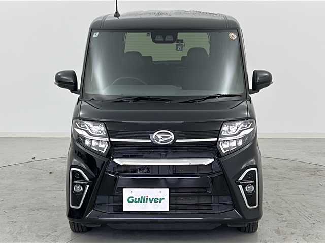 ダイハツ タント カスタム X セレクション 宮城県 2020(令2)年 4.8万km ブラックマイカメタリック 禁煙車/スマートアシスト/・衝突軽減ブレーキ/・レーンキープアシスト/・オートハイビームアシスト/・前後コーナーセンサー/社外SDナビ/・CD.DVD.SD.BT/フルセグTV/バックモニター/両側パワースライドドア/ハーフレザーシート/・前席シートヒーター/社外ドライブレコーダー/ETC/LEDヘッドライト/フォグランプ/アイドリングストップ/横滑り防止装置/プッシュスタート/スマートキー/純正14インチアルミホイール/純正フロアマット/サンシェード/シートバックテーブル