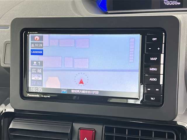 ダイハツ タント カスタム X セレクション 宮城県 2020(令2)年 4.8万km ブラックマイカメタリック 禁煙車/スマートアシスト/・衝突軽減ブレーキ/・レーンキープアシスト/・オートハイビームアシスト/・前後コーナーセンサー/社外SDナビ/・CD.DVD.SD.BT/フルセグTV/バックモニター/両側パワースライドドア/ハーフレザーシート/・前席シートヒーター/社外ドライブレコーダー/ETC/LEDヘッドライト/フォグランプ/アイドリングストップ/横滑り防止装置/プッシュスタート/スマートキー/純正14インチアルミホイール/純正フロアマット/サンシェード/シートバックテーブル
