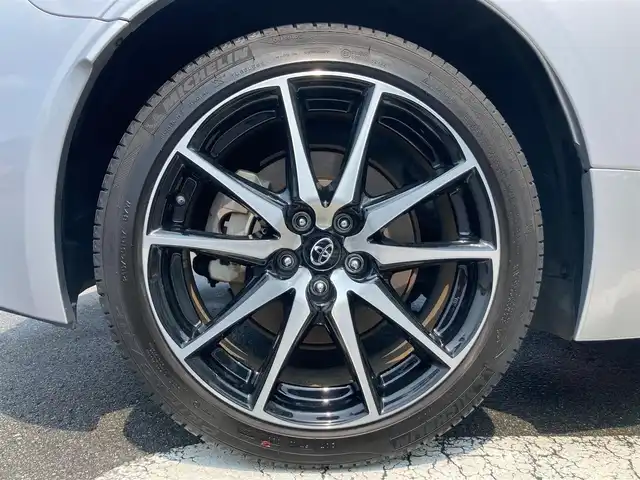 トヨタ ＧＲ８６ SZ 静岡県 2022(令4)年 4万km アイスシルバーメタリック EyeSight/純正9インチナビ(NSZT-Y68T)/　AM FM CD DVD Bluetooth SDREC/フルセグTV/ETC/LEDオートヘッドランプ/レーダークルーズコントロール/リアクリアランスソナー/純正17インチアルミホイール/スマートキー2本/パドルシフト/バックモニター/前方ドライブレコーダー